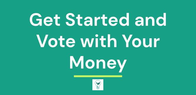 Get started with living climate positive and vote with your money